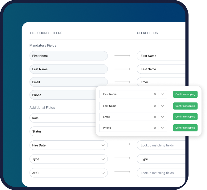 Data Mapping Feature